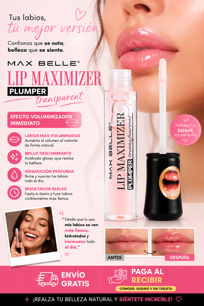Lip Maximizer Plumper Gloss Voluminizador de labios  ¡Tu mejor versión!
